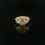 Three Stone Ring, Lab Grown Diamond, 2.83ct - 18ct Yellow Gold & Platinum