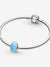 Opalescent Ocean Blue Charm - Sterling Silver - 791691C01