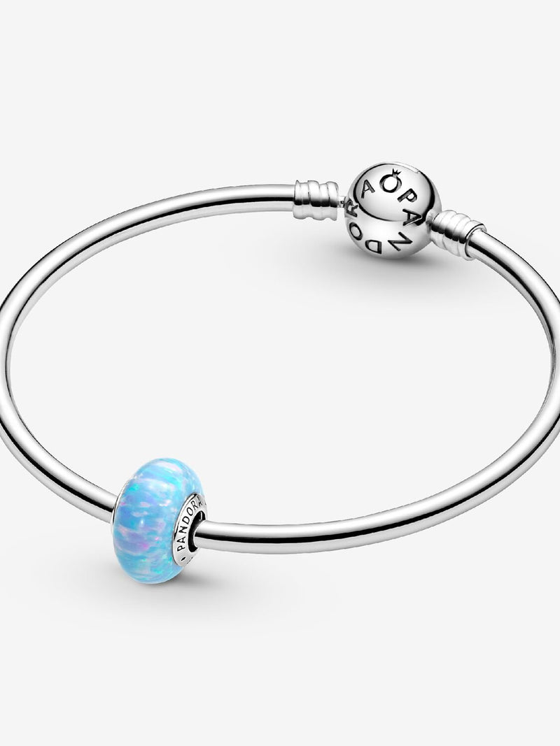 Opalescent Ocean Blue Charm - Sterling Silver - 791691C01