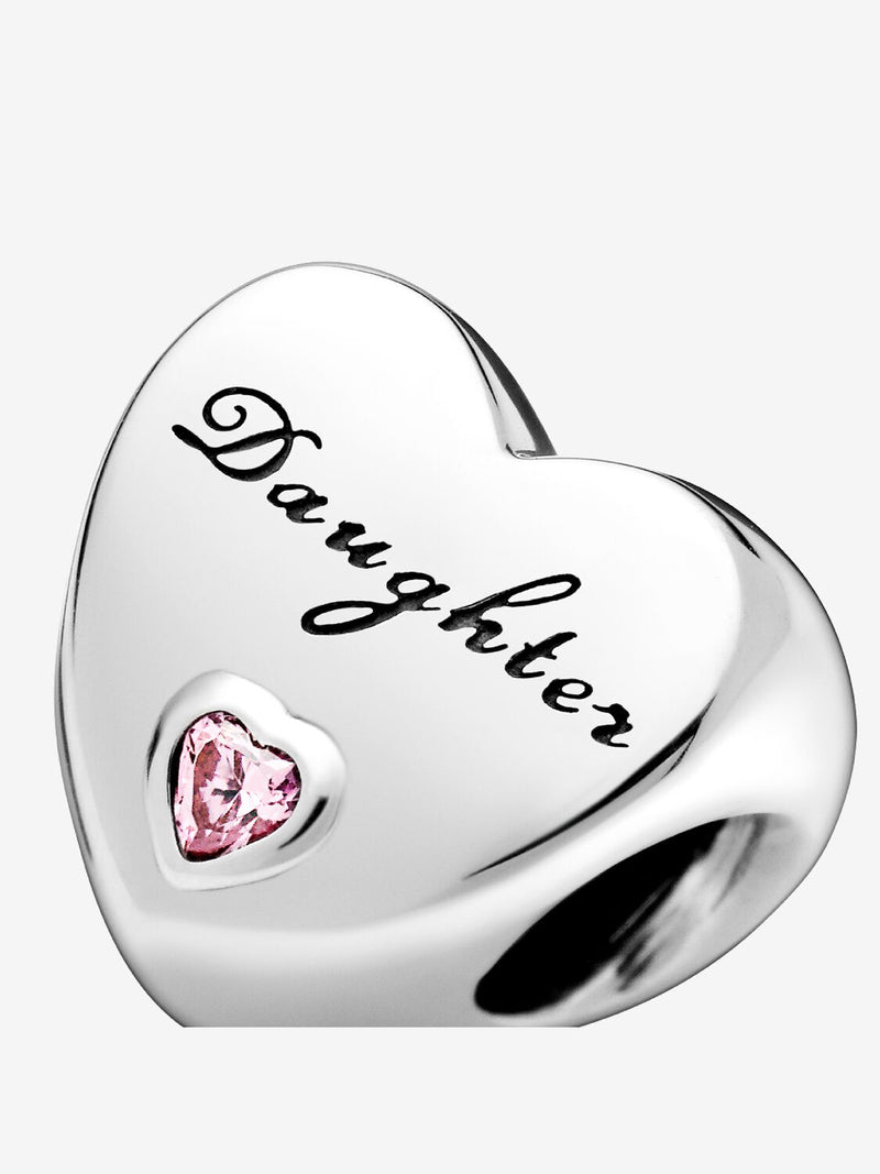 Daughter's Love Charm - Sterling Silver - 791726PCZ