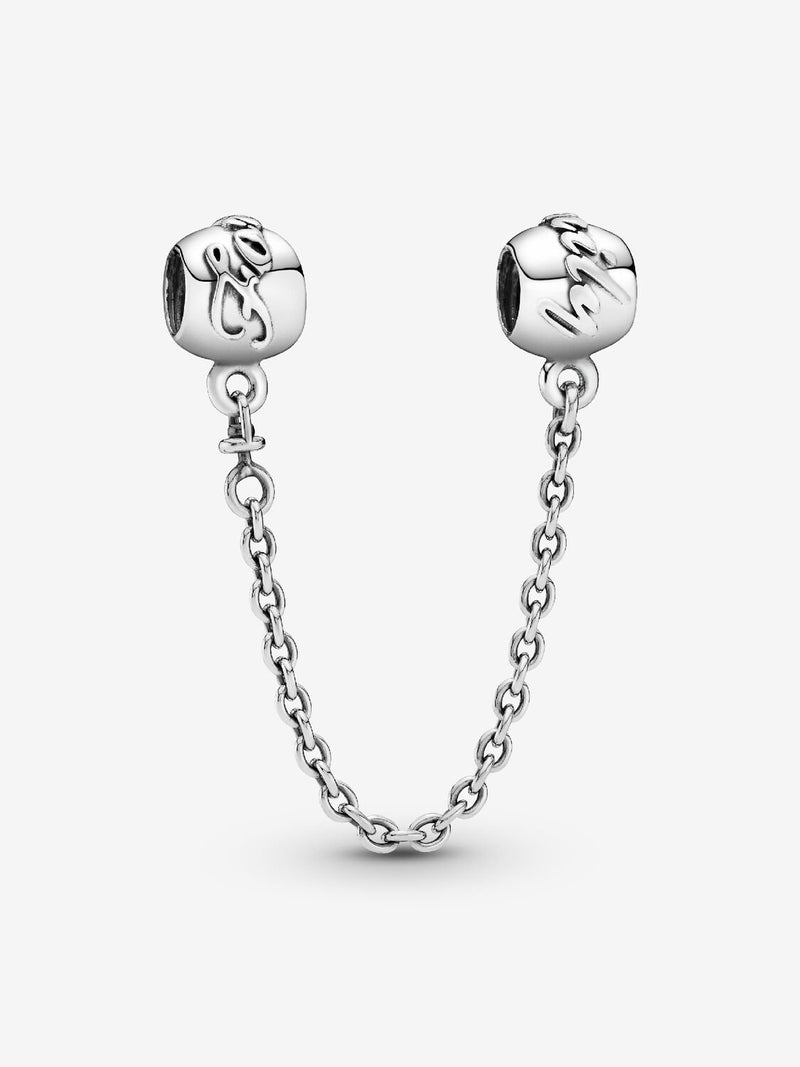 Family Forever Safety Chain Charm - Sterling Silver - 791788-05
