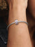 Pink Sparkling Row Clip Charm - Sterling Silver - 791972PCZ