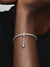 Sparkling Wine Bottle Dangle Charm - Sterling Silver - 792152CZ