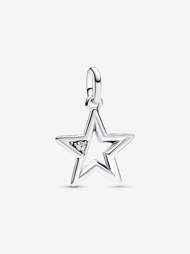 Pandora ME Sparkling Star Medallion Charm - Sterling Silver - 793032C01