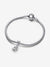 Rose in Bloom Dangle Charm - Sterling Silver - 793213C00
