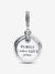 Glow-in-the-dark Infinity Tree Double Dangle Charm - Sterling Silver - 793599C01