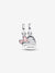 Splittable Mother & Daughter Dangle Charm - Sterling Silver - 793766C01