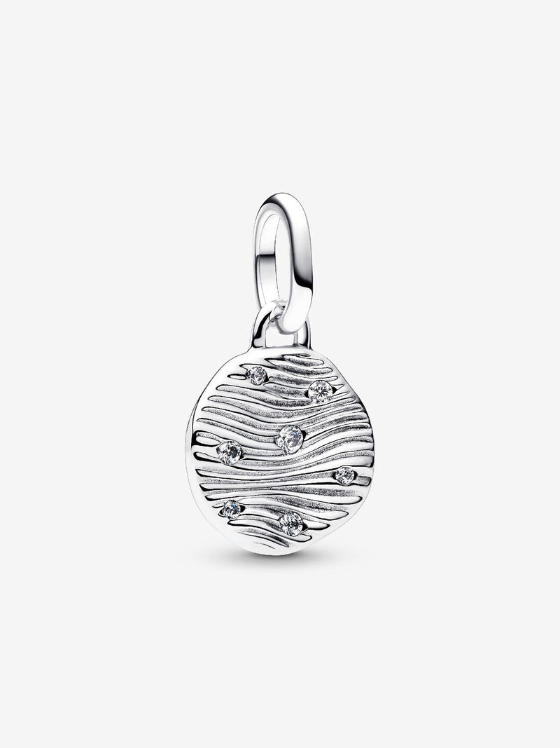 Engravable Mini Medallion Charm - Sterling Silver - 793860C01