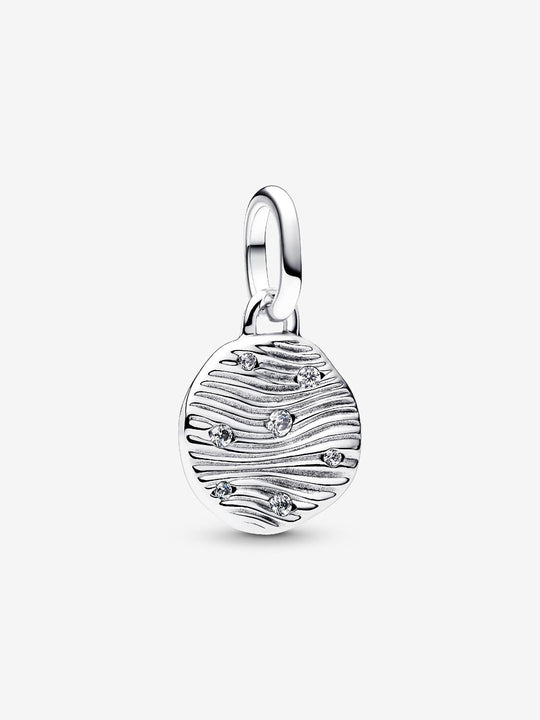 Engravable Mini Medallion Charm - Sterling Silver - 793860C01