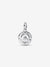 Heart Medallion Charm - Sterling Silver - 793975C01