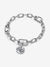 Infinity Snake Medallion Charm - Sterling Silver - 793976C01