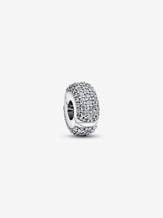 Pavé Clip Charm - Sterling Silver - 794032C01
