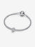 Textured Paw Mini Charm - Sterling Silver - 794043C00