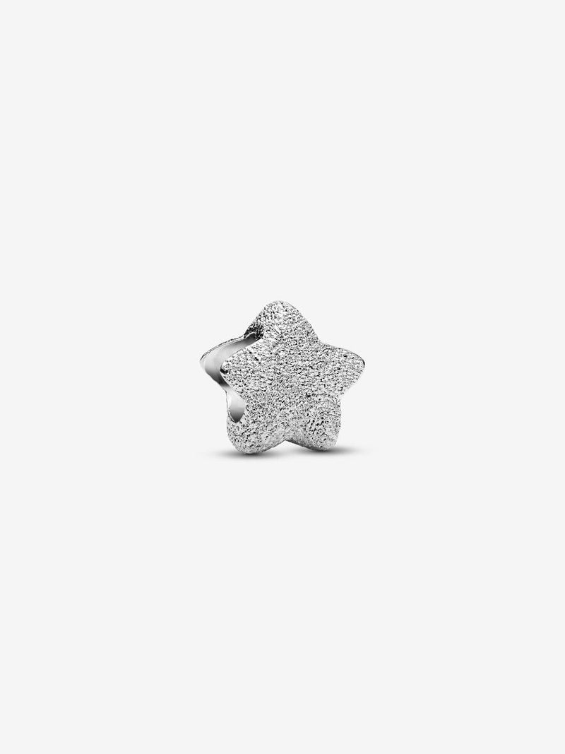 Textured Star Mini Charm - Sterling Silver - 794050C00