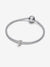 Textured Moon Mini Charm - Sterling Silver - 794054C00