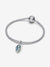 Openable Glow in the Dark Coffin Dangle Charm - Sterling Silver - 794058C01