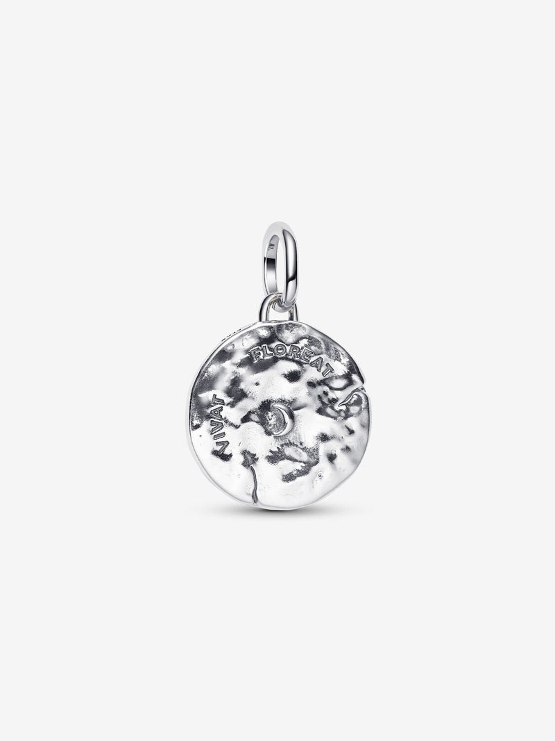 Cherry Blossom Medallion Charm - Sterling Silver - 794085C01