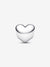 May Birthstone Heart Charm, Royal Green Crystal - Sterling Silver - 794161C05