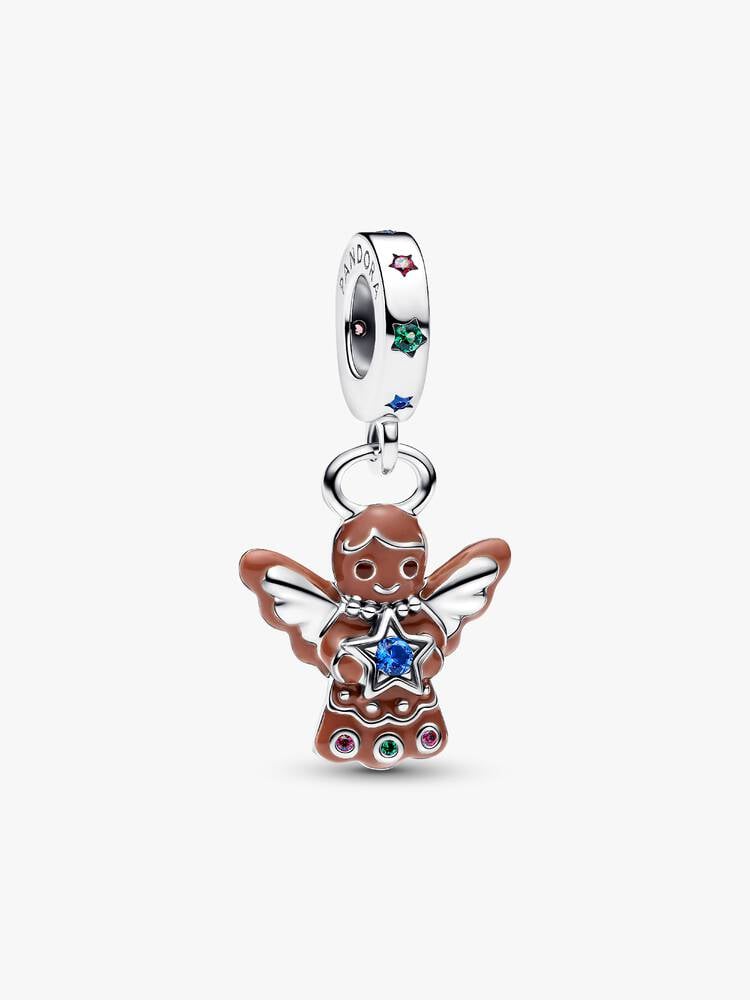 Gingerbread Angel Dangle Charm - Sterling Silver - 794247C01