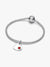 January Heart Dangle Charm - Sterling Silver - 794295C01