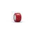 Mini Red Murano Glass Charm - Sterling Silver