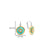 Milano Sun Turquoise Earrings - Gold - 7971TQ