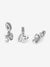 50th Celebration Dangle Charm - Sterling Silver - 797264CZ