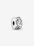 Knotted Hearts Clip Charm - Sterling Silver - 798035