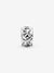 Knotted Hearts Clip Charm - Sterling Silver - 798035