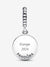 Friends Are Family Dangle Charm - Sterling Silver - 798124EN16