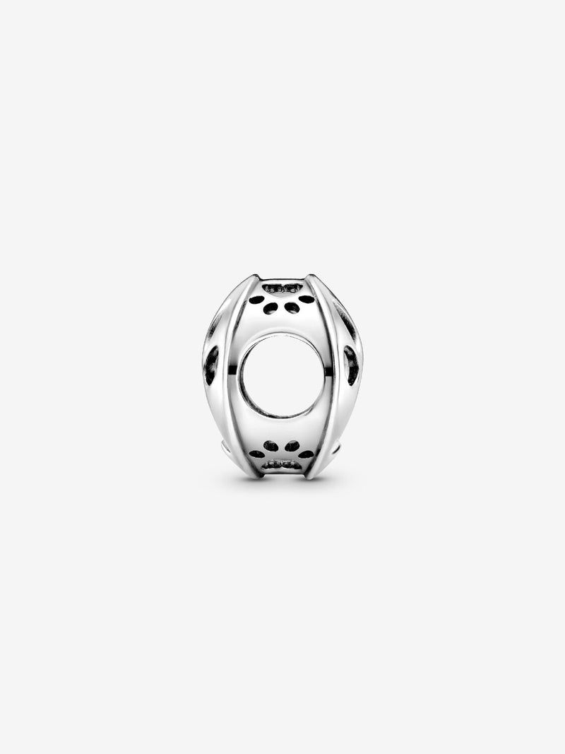 Openwork Paw Print Charm - Sterling Silver - 798869C00