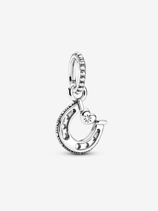 Horseshoe Dangle Charm - Sterling Silver - 799157C01