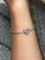Sparkling Entwined Hearts Charm - Sterling Silver - 799270C01
