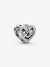 Sparkling Entwined Hearts Charm - Sterling Silver - 799270C01