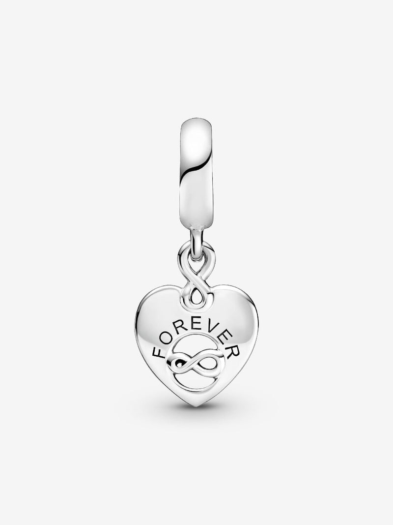 Friends Forever Heart Dangle Charm - Sterling Silver - 799294C01