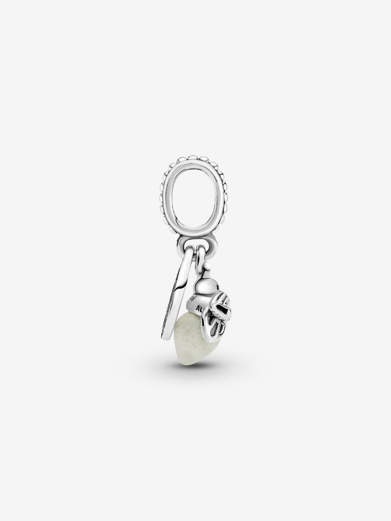 Glow-in-the-dark Firefly Dangle Charm - Sterling Silver - 799352C01