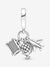 Airplane, Globe & Suitcase Dangle Charm - Sterling Silver - 799435C01