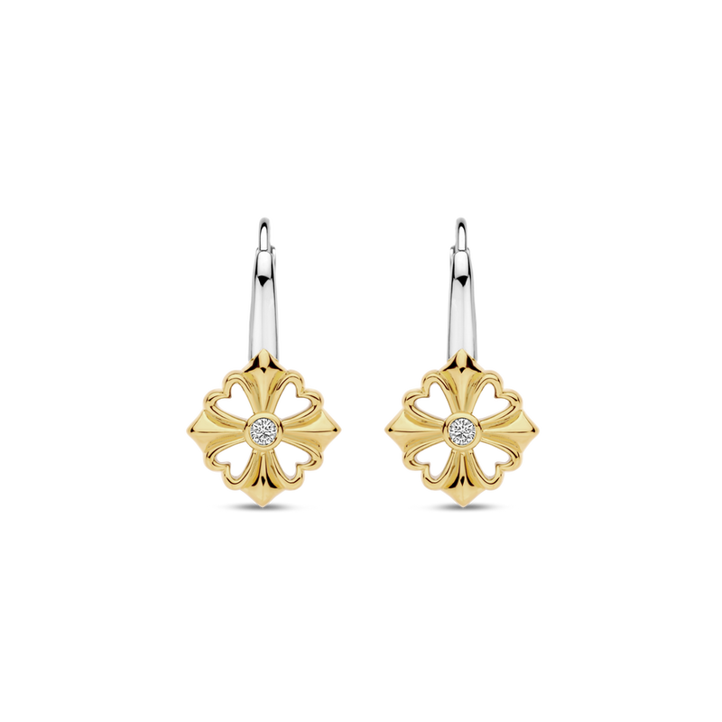 Milano Clover Earrings - Gold - 7997ZY