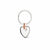 Cariad Keyring - Silver - 7CKRDKR
