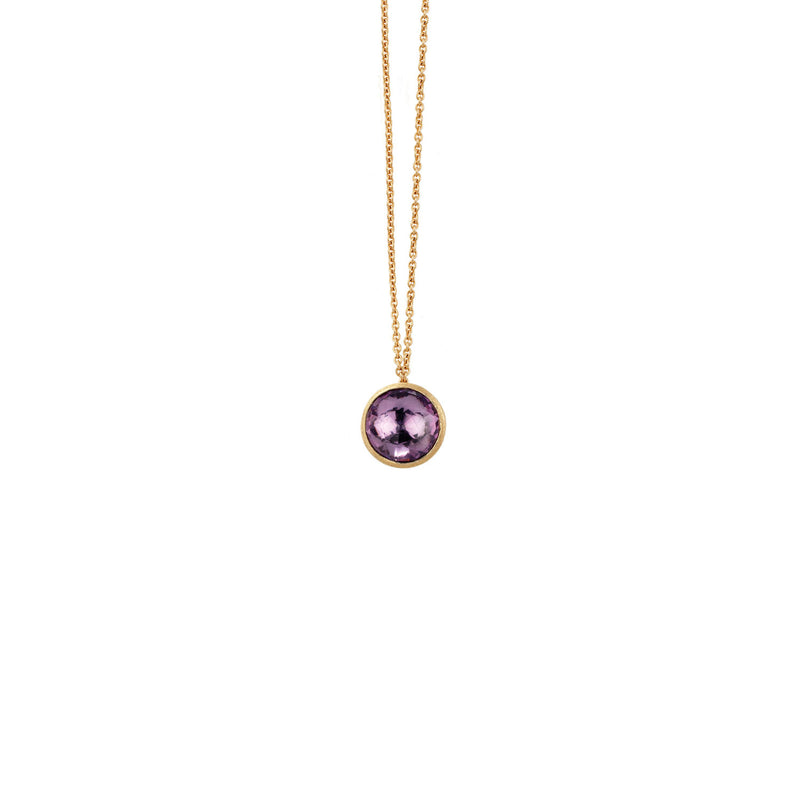 Jaipur Amethyst Necklace - 18ct Gold - CB2607-AT01