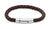 Dark Brown Leather Bracelet - A40DB