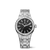 Aikon Quartz Ladies Black Dial, 35mm - Stainless Steel Bracelet - AI1106-SS002-350-1