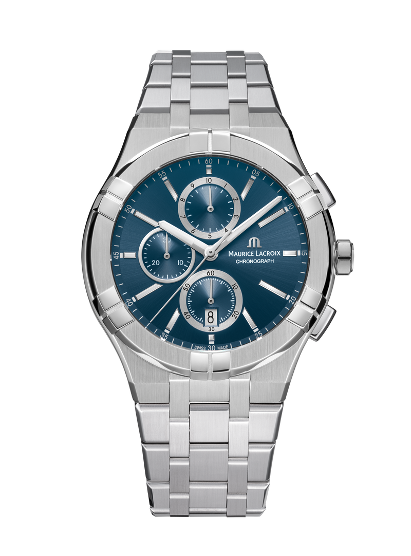 Aikon Quartz Chronograph, 42mm - Stainless Steel Bracelet - AI1118-SS002-430-1