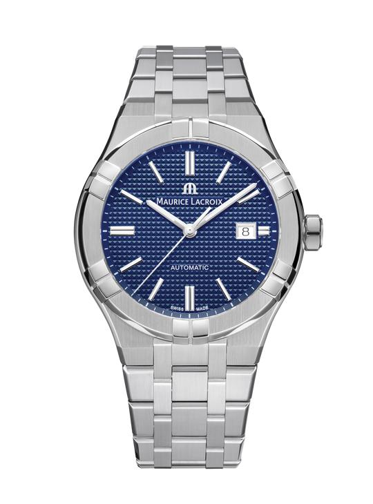 Aikon Automatic Blue Dial, 42mm - Stainless Steel Bracelet - AI6008-SS002-430-1