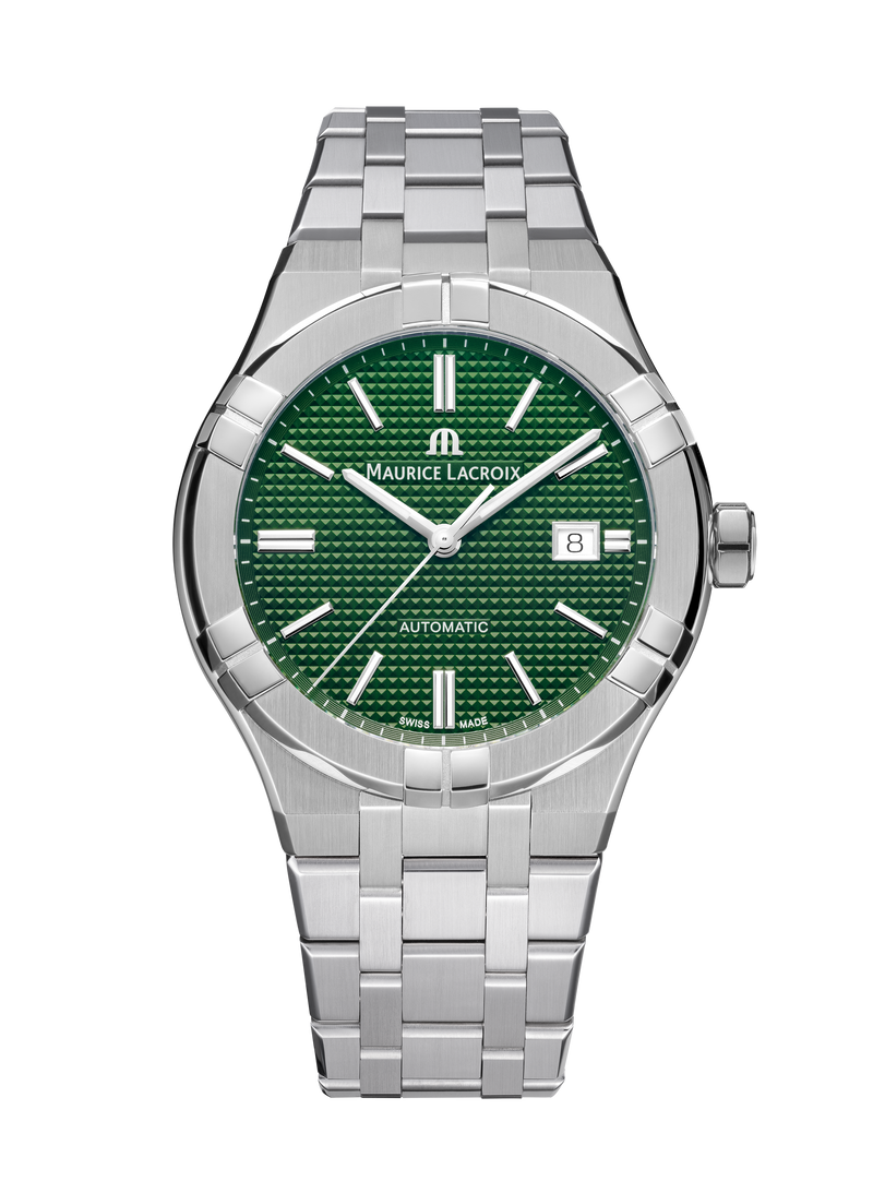 Aikon Automatic Green Dial, 42mm - Stainless Steel Bracelet - AI6008-SS002-630-1