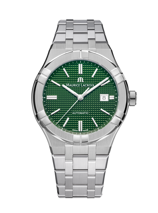 Aikon Automatic Green Dial, 42mm - Stainless Steel Bracelet - AI6008-SS002-630-1