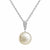 Amberley Pearl Drop Pendant - Silver - 1703603