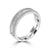 18ct White Gold Octavia Straight Fancy Half Eternity Ring - 1.36ct