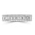 18ct White Gold Octavia Straight Fancy Half Eternity Ring - 1.36ct