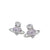 Agnatha Earrings - Silver/Lilac - 6201036H-02P621